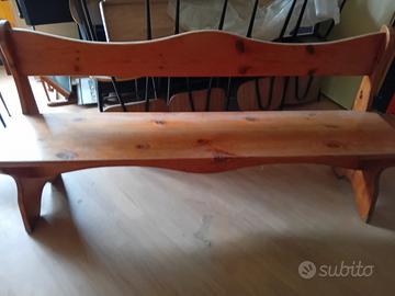panche in legno