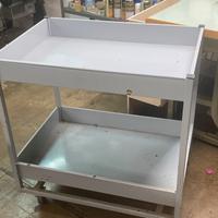 carrellino  con ruote in ferro 