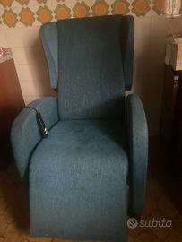 Poltrona reclinabile elettrica