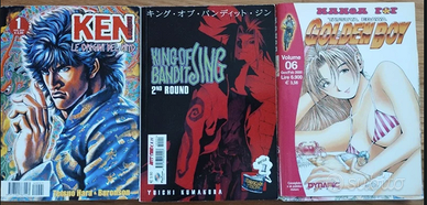 Manga vari lotto Vintage