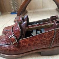 Scarpe in vera pelle di coccodrillo