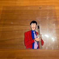 ANIME CEL Originale LUPIN 3 rodovetro giacca rossa