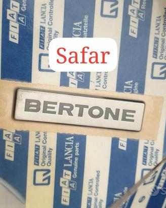 bertone logo fiat punto cabrio originale