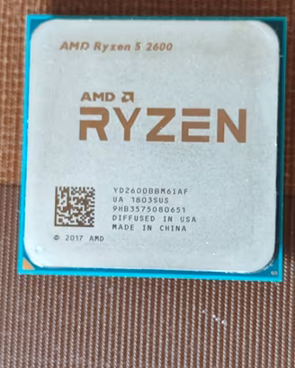 CPU AMD Ryzen 5 2600 65W Socket AM4 TOP