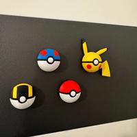 Set calamite Pokémon stampate in 3D – 4 pezzi