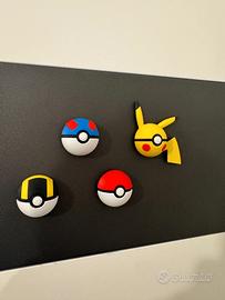 Set calamite Pokémon stampate in 3D – 4 pezzi