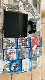 Playstation  4 ps4  con 7 giochi e controller