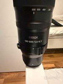 Nikon z 180-600 5.6-6.3