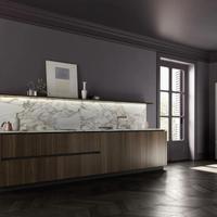 Cucine da Fabbrica → L. 3m Minimalista di Design