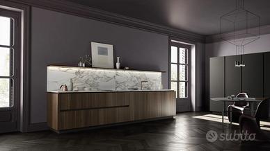 Cucine da Fabbrica → L. 3m Minimalista di Design