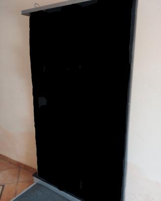 Pannello in legno con base