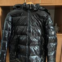 Bomber Giubbotto Moncler nero lucido