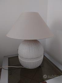 lampada vintage in ceramica 