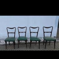 Sedie Modello Papillon stile Ico Parisi Vintage 