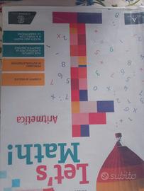 Libro "let's math" , classe prima scuola media