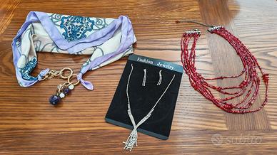 Set di 3 collane
