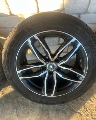Cerchi in lega 17” Mercedes Bicolore