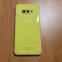 Samsung Galaxy s10e 128Gb Giallo con 4 cover