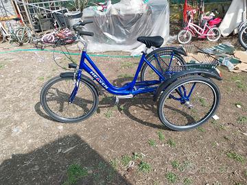 bicicletta 3 ruote mis 24