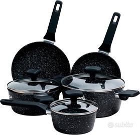 La Moustache - Set di pentole e padelle da 8 pezzi