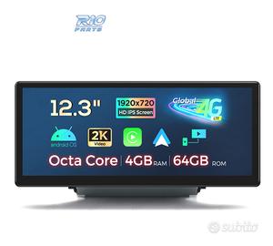 RADIO GPS ANDROID 13 AUDI Q3 12.3" 4GB+64GB