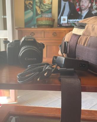 Canon eos 1000 F  obbiettivo EF 28-90 mm borsa