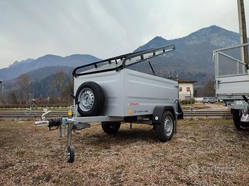 Carrello con bagagliera campeggio