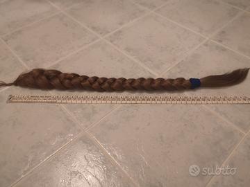 Treccia di capelli veri