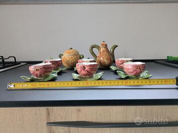 Set da tè vintage in ceramica