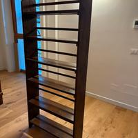 Libreria in legno da salotto