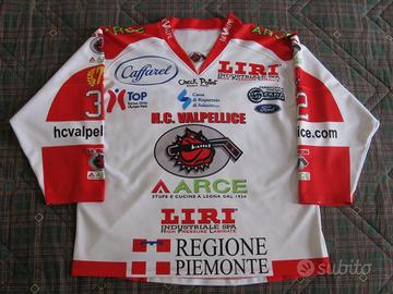 Maglia hockey Valpellice usata in partita