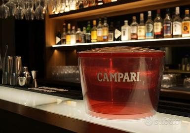 Secchiello porta ghiaccio CAMPARI Vintage