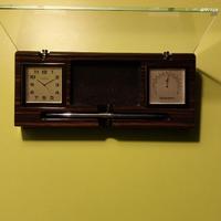 Set Scrivania: Orologio Bulova + Termometro