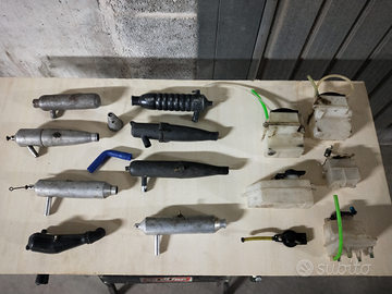 Marmitte e serbatoi per automodello 1/10 1/8