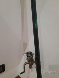 Canna pesca trota Micthell 5,90m e mulinello MC201