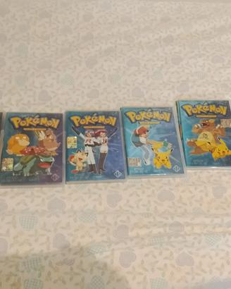 6 dvd pokemon originali prima stagione vintage