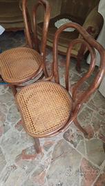 Sedie in rattan
