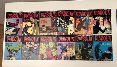 Lotto Diabolik 24 nri – annualità XVI