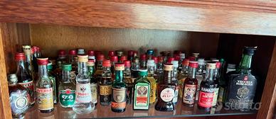 Bottigliette mignon liquori vintage