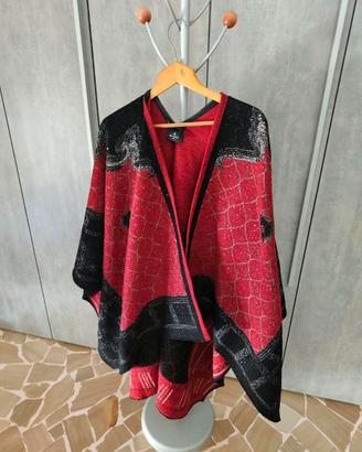 Mantella Cappa Etro Milano in Maglia di Lana