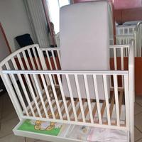 Lettino Pali con corredo