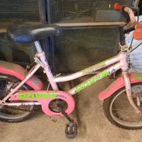 Bicicletta Malossi Rosa da Bambina