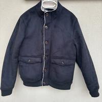 Giacca bomber MRKT in suede con interno in sherpa