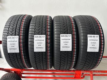 4 gomme 225 55 17 CONTINENTAL INVERNALI