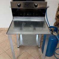 Barbecue bep a gas