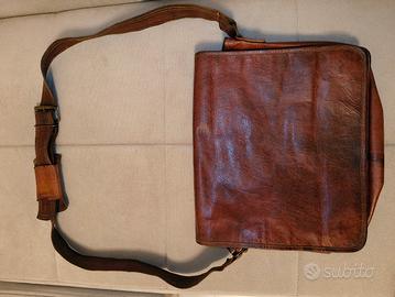 borsa in pelle/cuoio