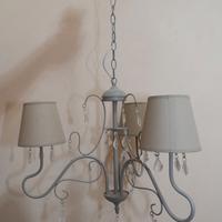 lampadario grigio tortora 