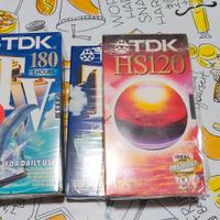 videocassette TDK vergini