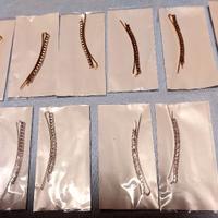 MOLLETTE FERMACAPELLI CON STRASS