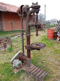 trapano a colonna antico